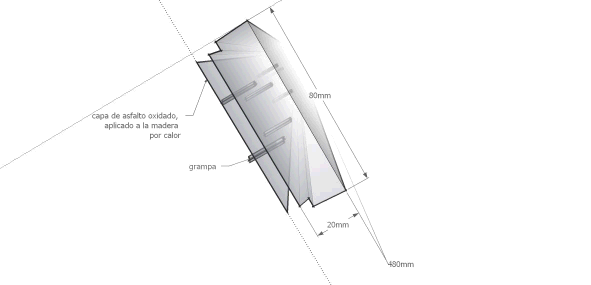 Parquet para engrampado